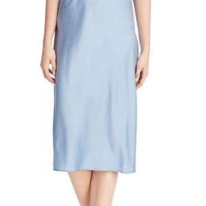 Womens Silk Knee-Length A-Line Skirt